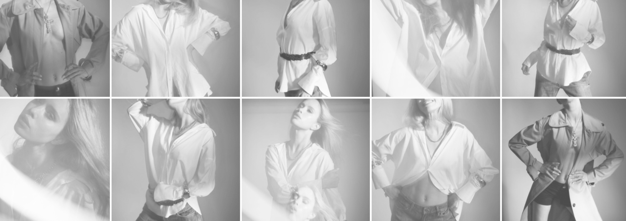 Editorial contact sheet